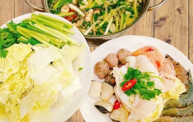 THỰC ĐƠN TIỆC SỐ 25, GIÁ:  2.400.000 VNĐ / BÀN