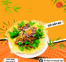 GỎI BẮP BÒ