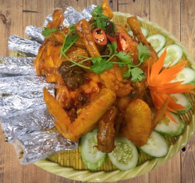 GÀ TA HẤP MẮM NHỈ