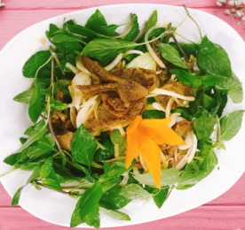 GỎI ẾCH XÉ PHAY