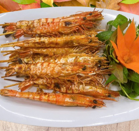 TÔM THẺ NƯỚNG