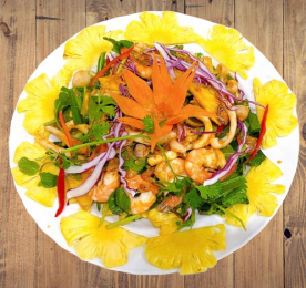 GỎI THƠM TÔM MỰC THÁI