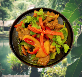 BÒ CHÁY TIÊU XANH