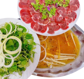 BÒ NHÚNG CHANH DÂY