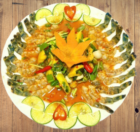 TÔM SÚ TẮM NƯỚC MẮM NHĨ